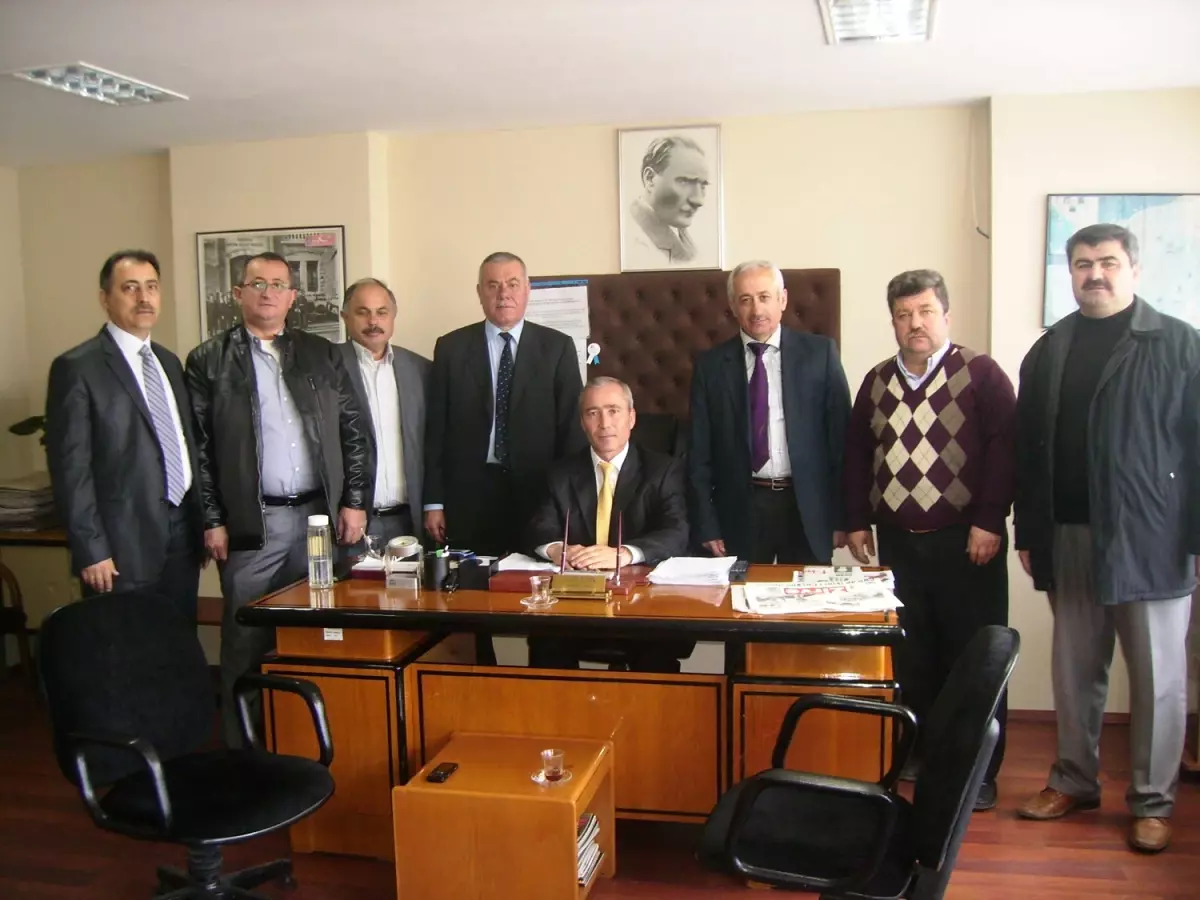 Muhtarlardan Şoförler Odasına Hayırlı Olsun Ziyareti