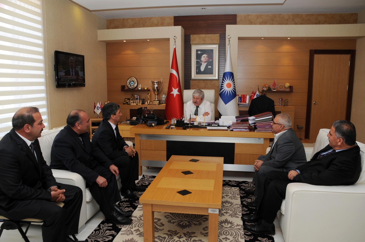 Otobüsçüler Esnaf Odası\'ndan Akaydın\'a Ziyaret