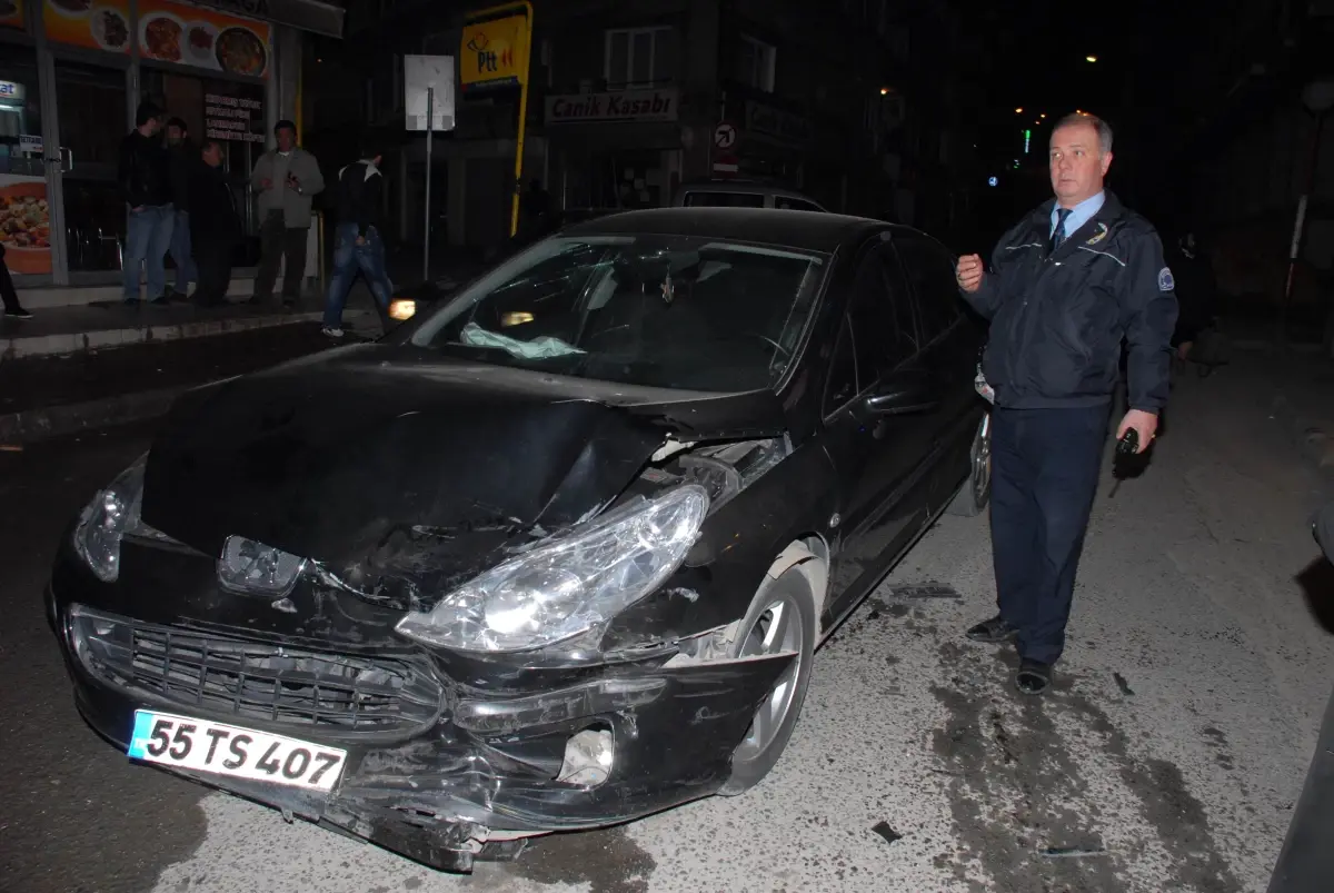 Samsun'da Trafik Kazası: 5 Yaralı