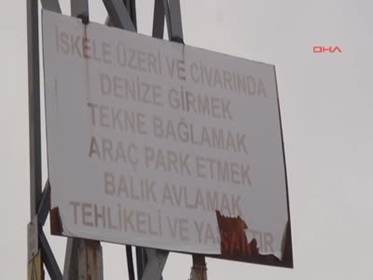 Tatvan İskelesi Çöktü