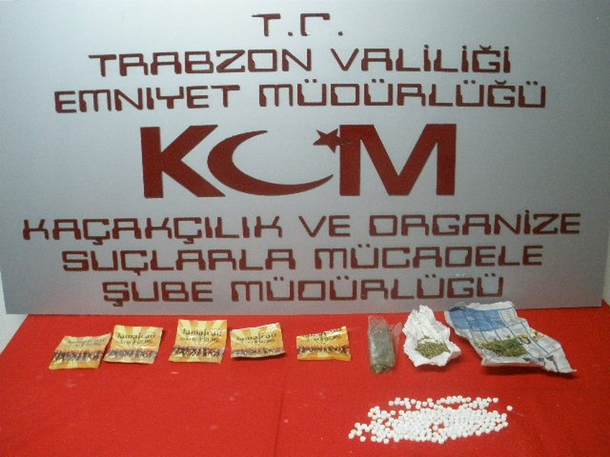 Trabzon\'da Uyuşturucu Operasyonu