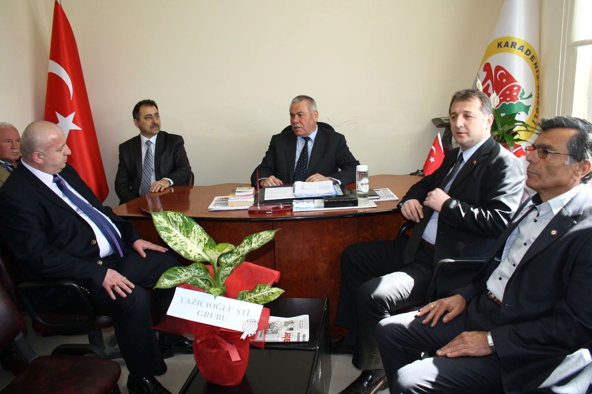 Yazıcıoğlu\'ndan Muhtarlar Derneğine Ziyaret