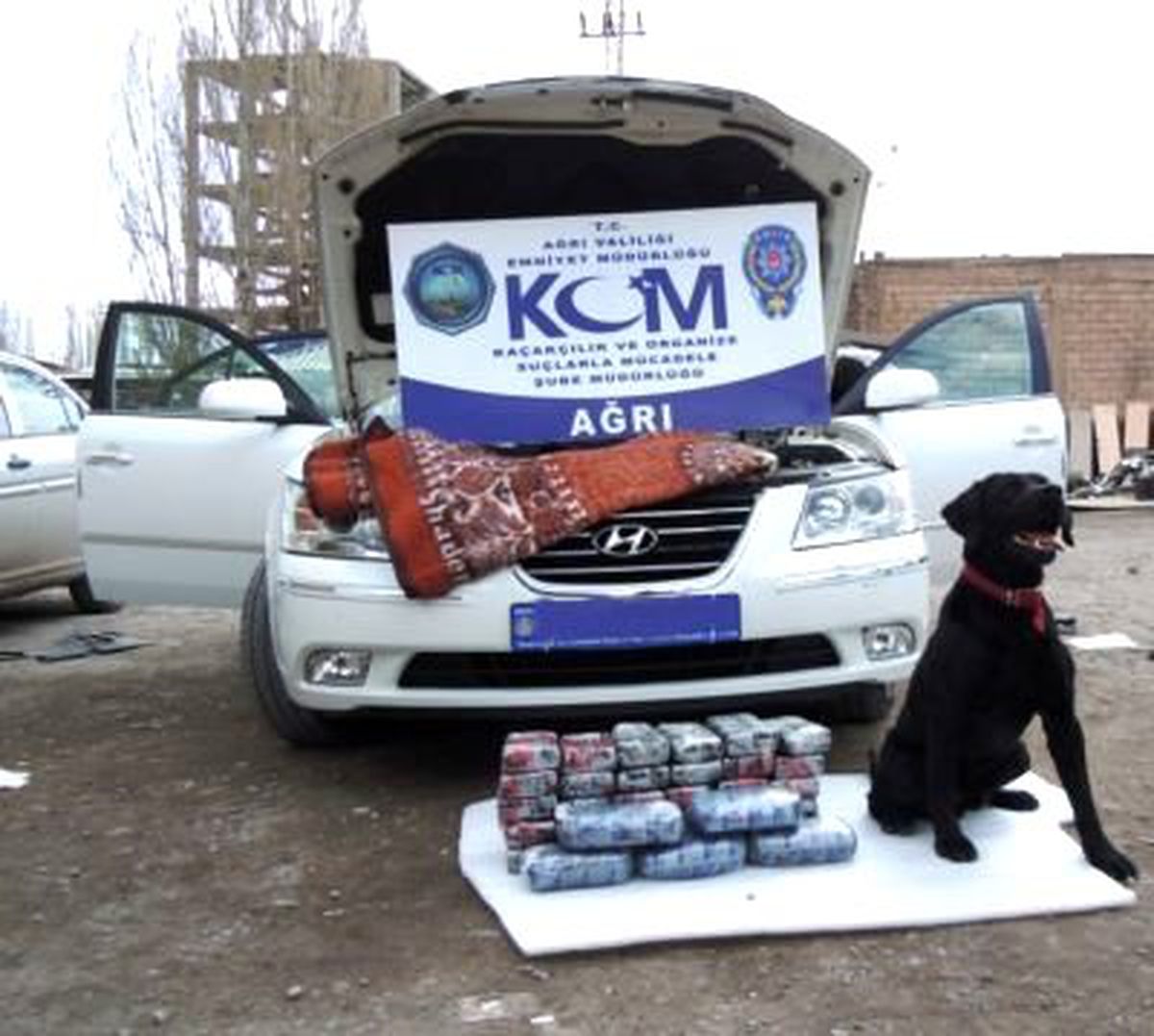Ağrı\'da 20 Kilo Eroin Ele Geçirildi
