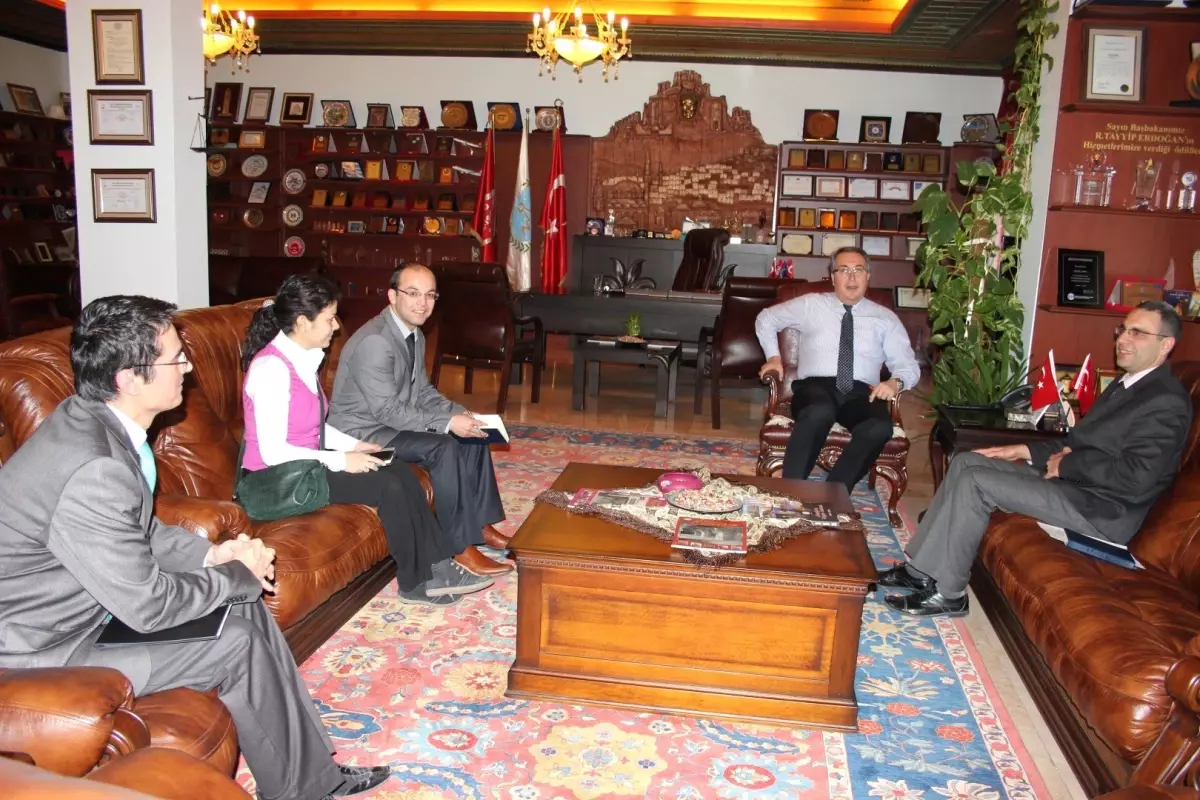 Ahiler Kalkınma Ajansı Heyeti, Ünver\'i Ziyaret Etti