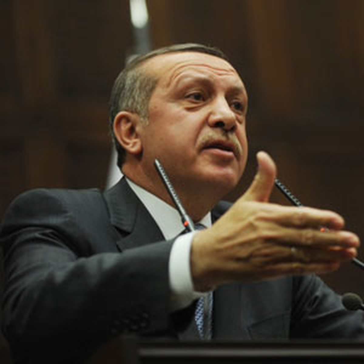 AK Parti Genel Başkanı ve Başbakan Recep Tayyip Erdoğan, "Bm Güvenlik Konseyi Karar Alamayarak,...