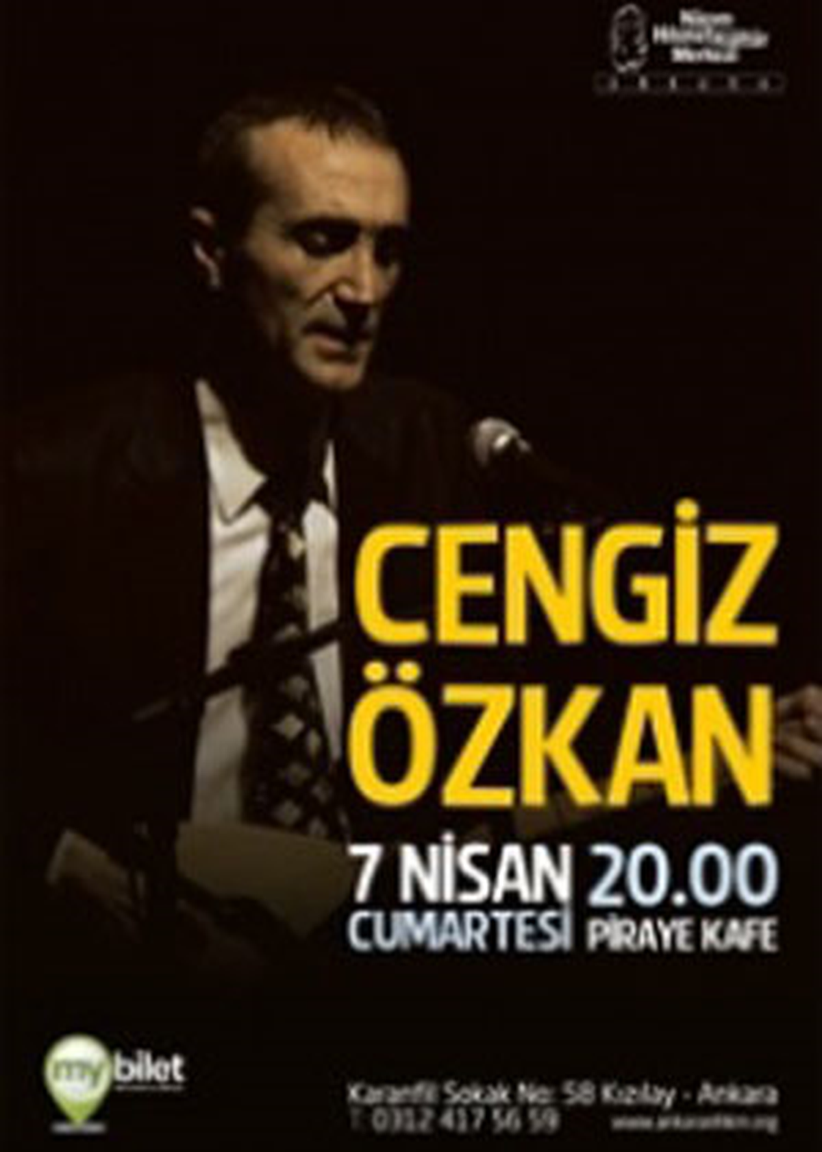 Cengiz Özkan Piraye Kafe'de