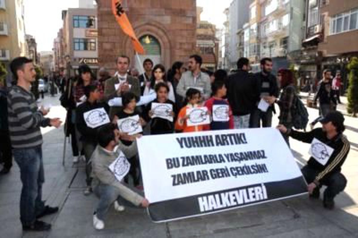 Çoban ve Koyunlu Zam Protestosu