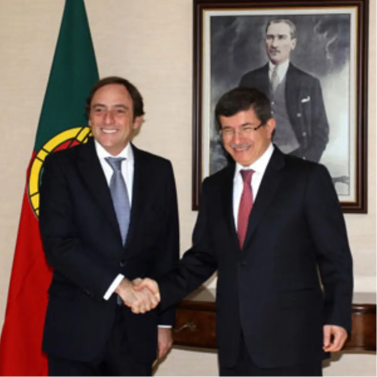 Davutoğlu-Portas Ortak Basın Toplantısı