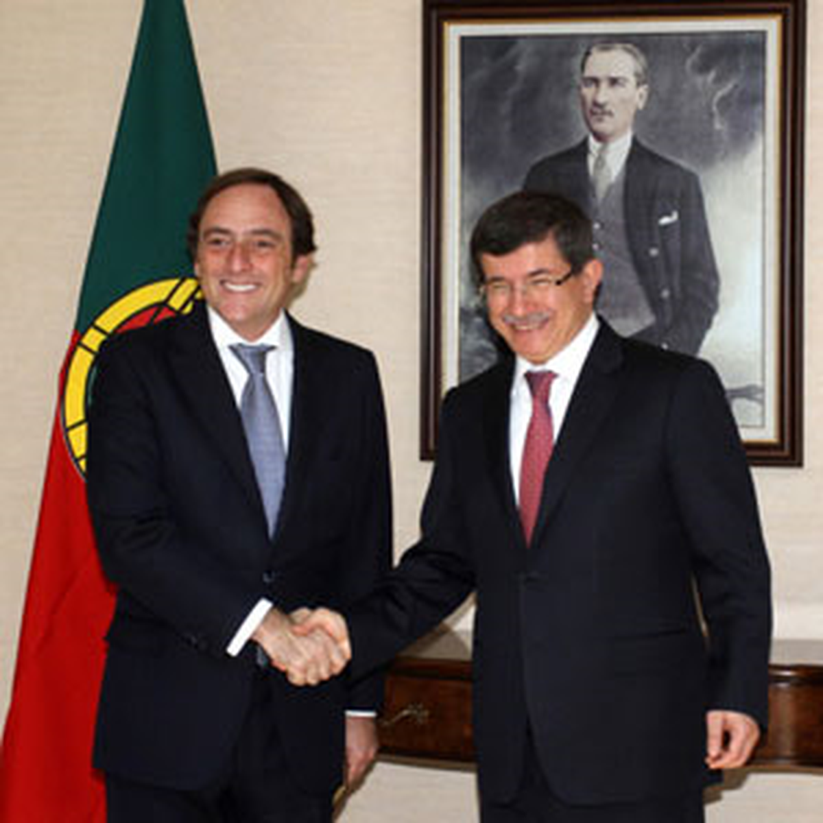 Davutoğlu-Portas Ortak Basın Toplantısı