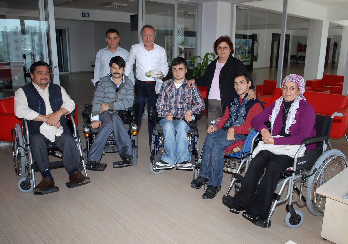 Engellilerden Başkan Evcilmen'e Teşekkür Ziyareti