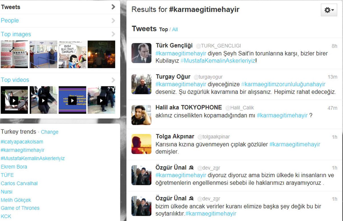 \'Karma Eğitim Kaldırılsın\' Talebi