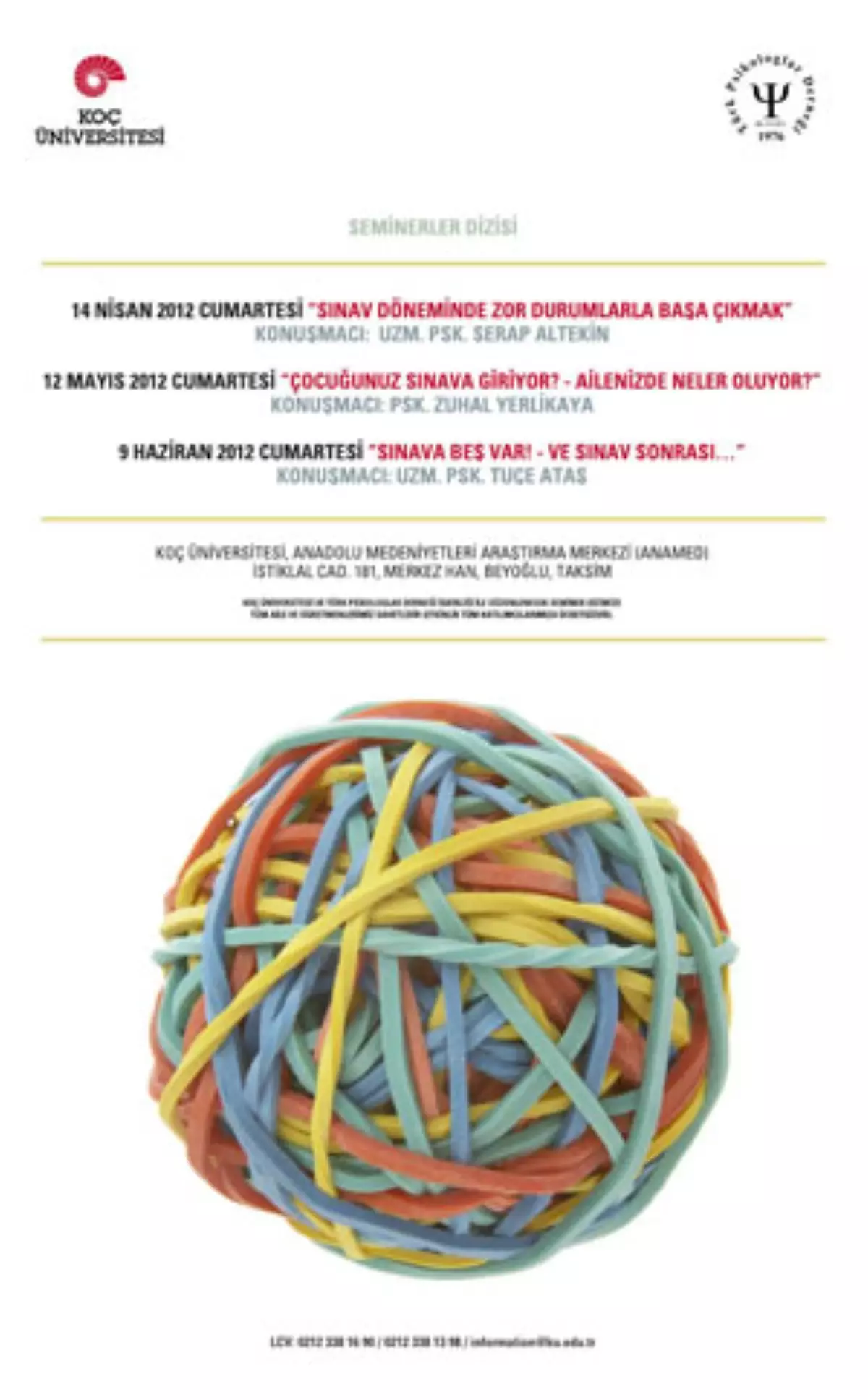 Koç Üniversitesi Seminer Dizisi III