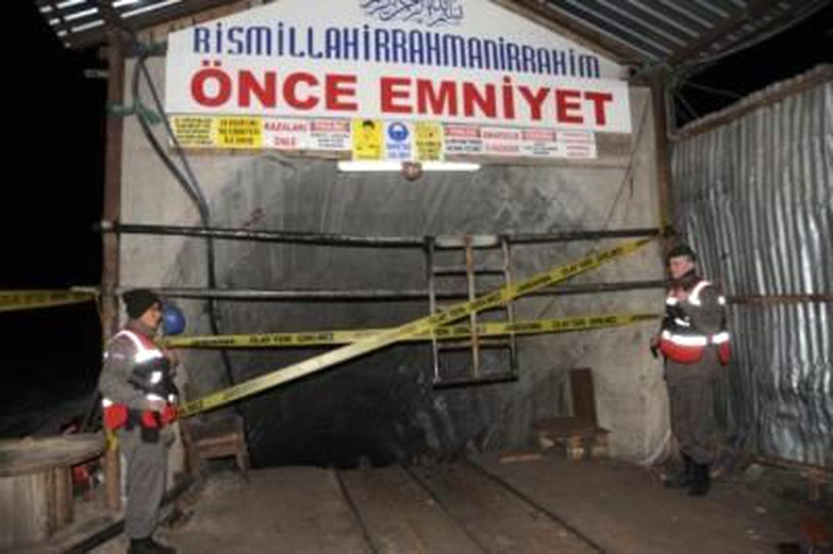 Kömür Madeninde Göçük