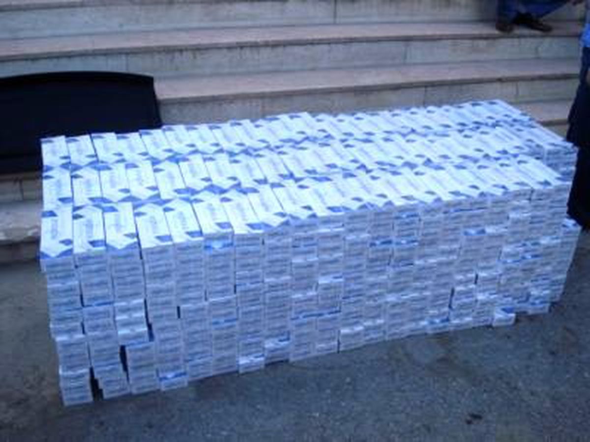 Şanlıurfa\'da 6 Bin 500 Paket Kaçak Sigara Ele Geçirildi