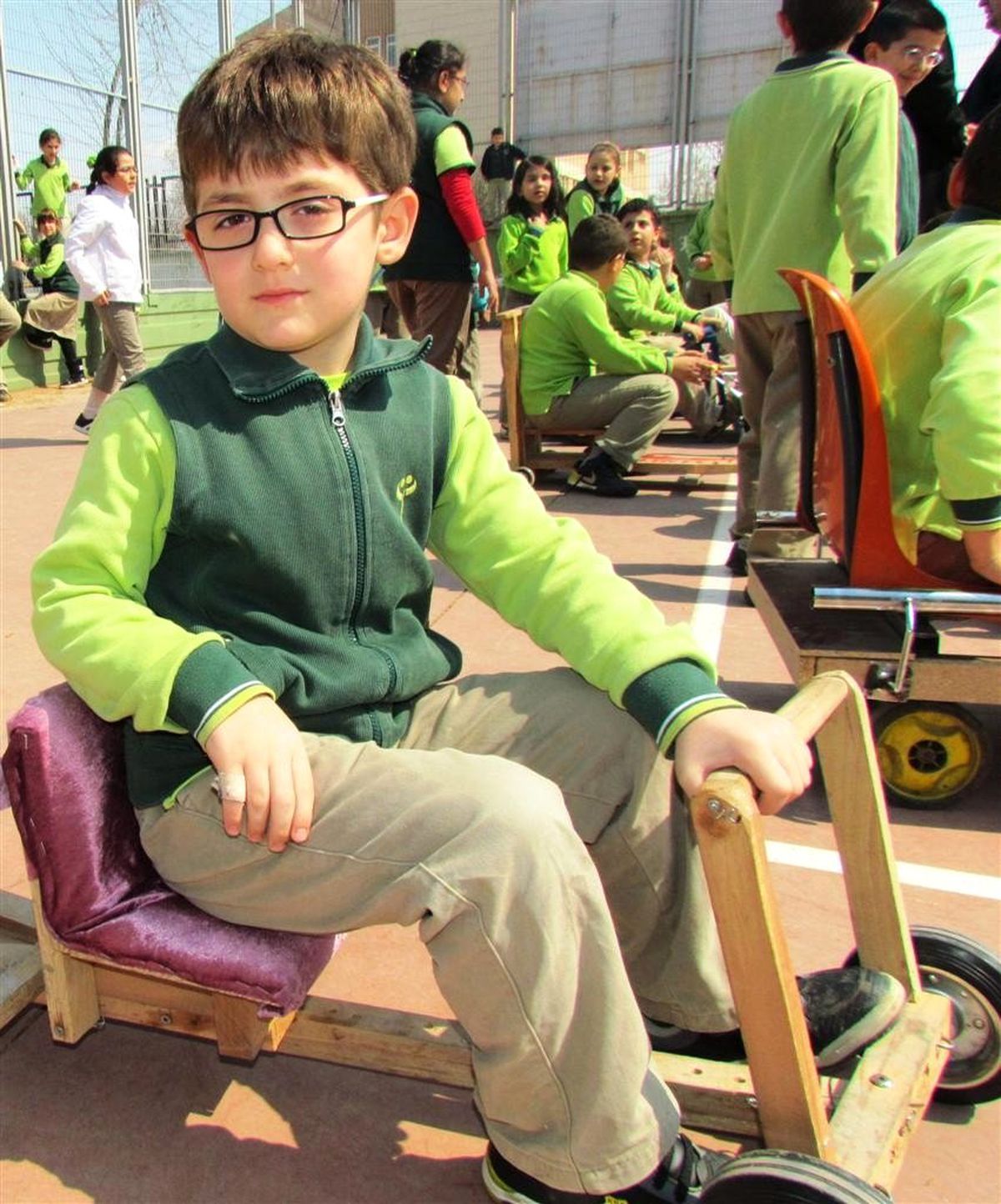 Tahta Arabalar Yarıştı