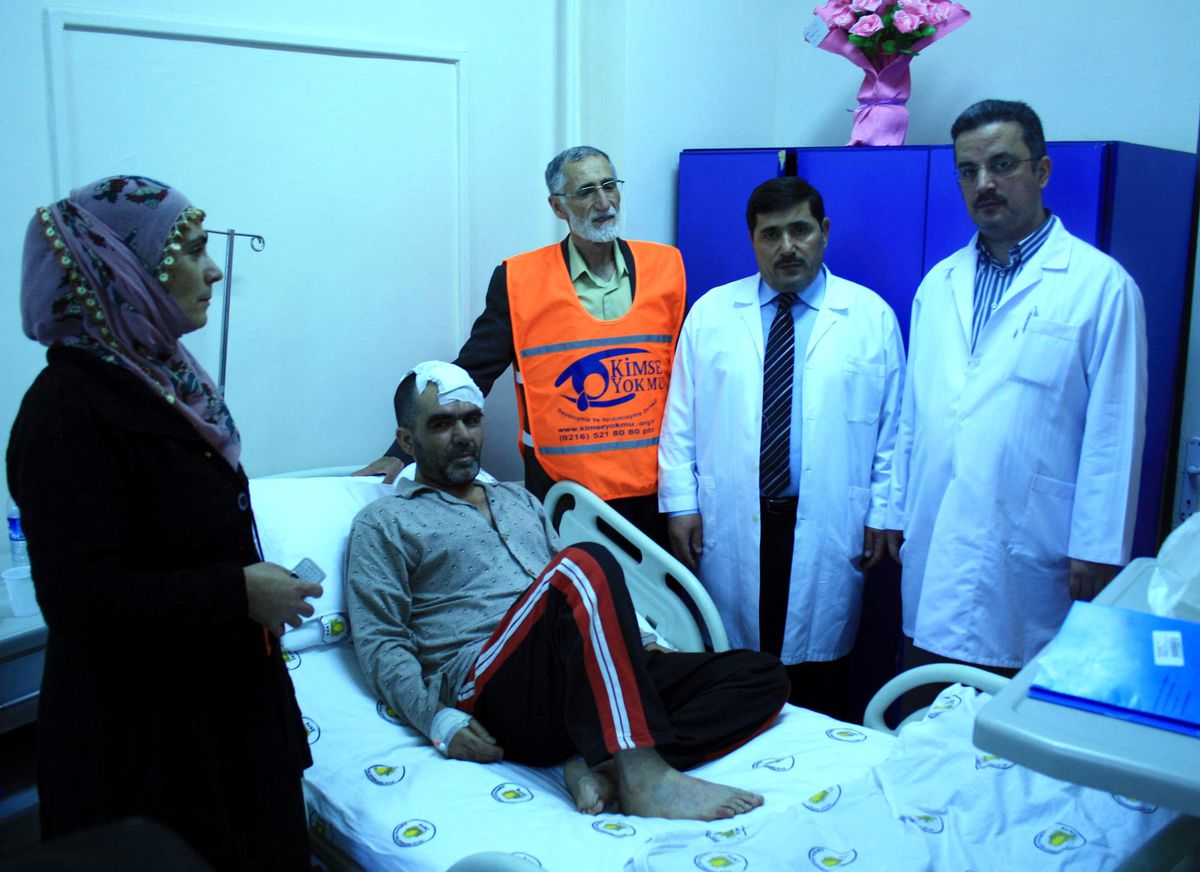Tek Odalı Evde Yaşayan Tümör Hastası Ameliyat Edildi
