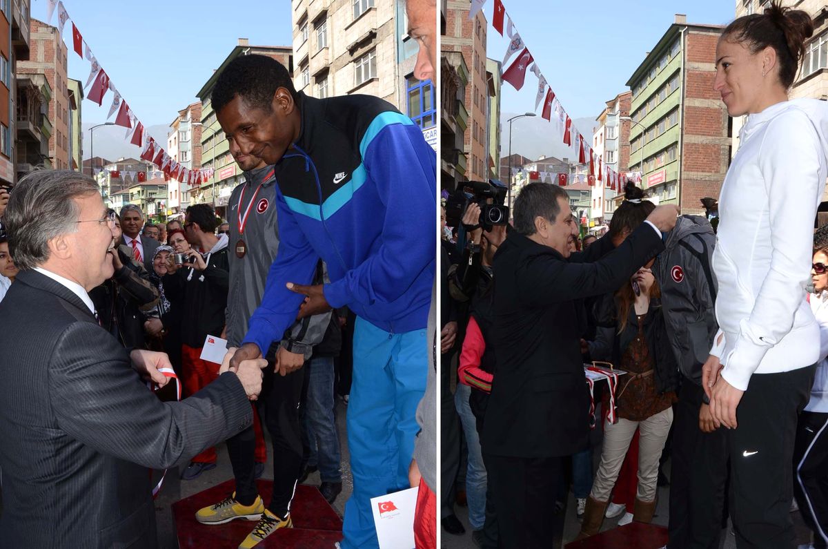 Uluslararası 10 Bin Metre Yol Koşusu Yapıldı