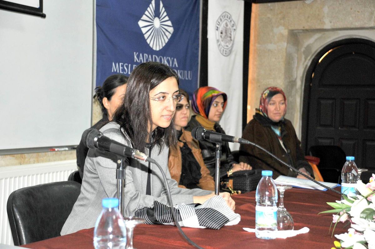 Ürgüp'de, 'Mutlu Kadın Mutlu Aile ' Projesi Devam Ediyor