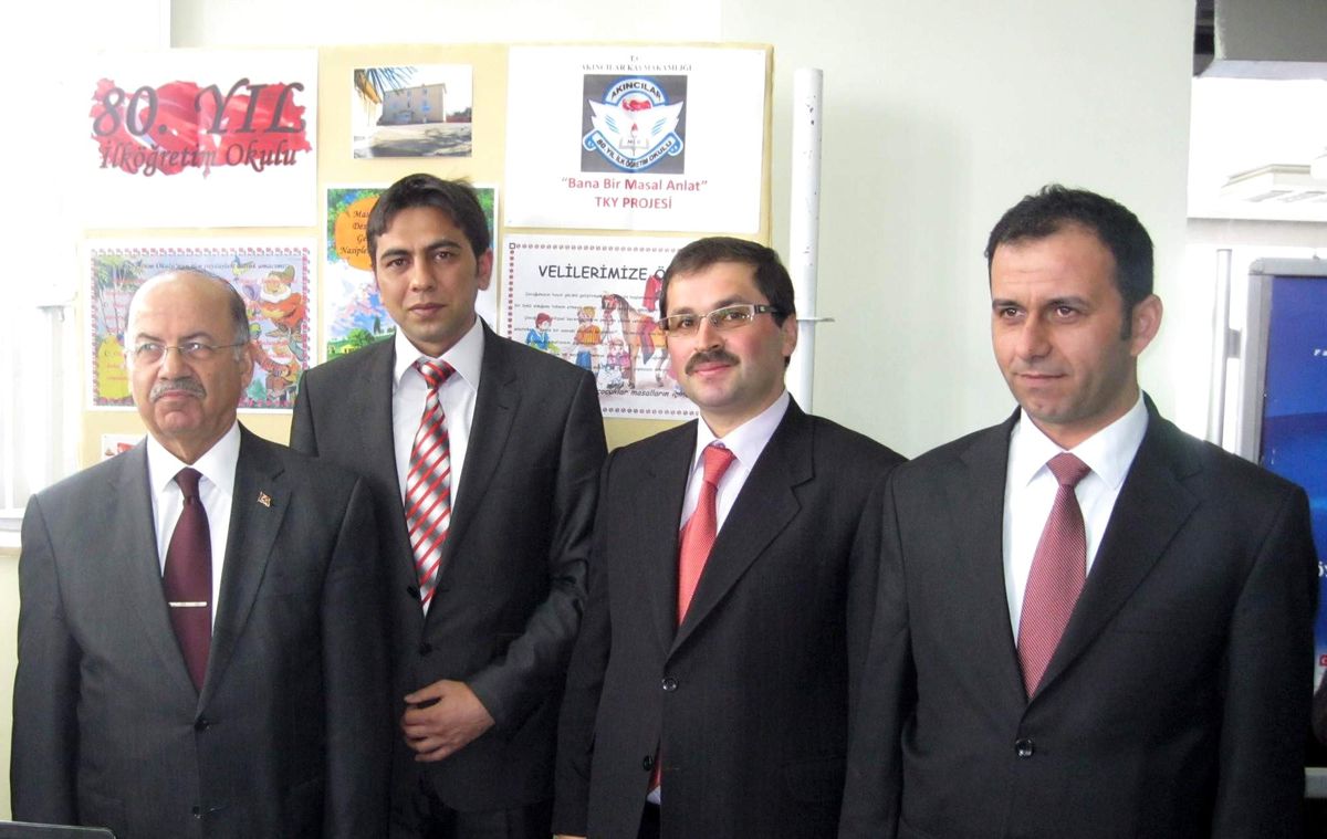 Akıncılar 80. Yıl İlköğretim Okulu Teşvik Ödülü Aldı