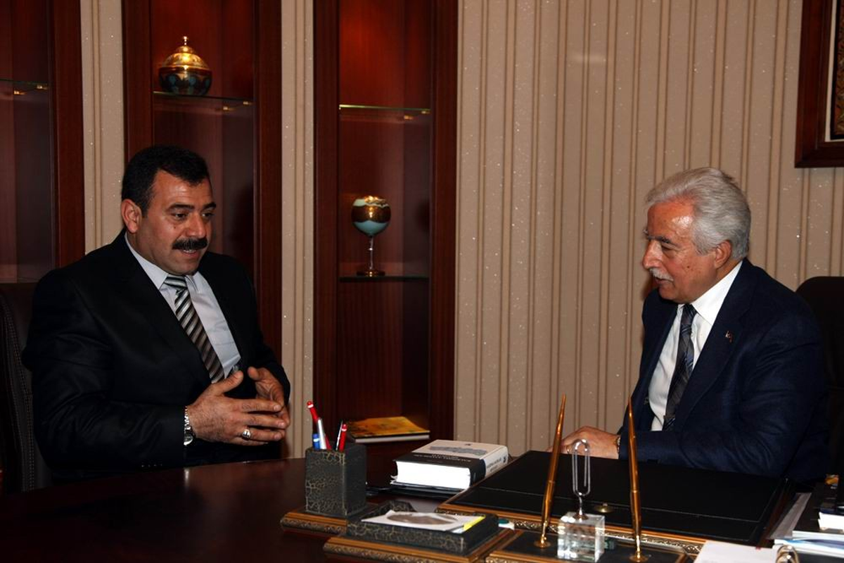 Aldırmaz\'a Teşekkür Ziyareti