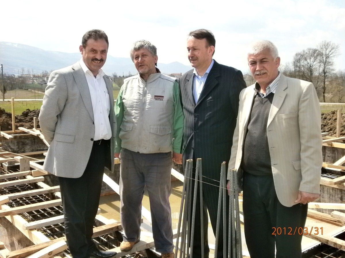 Başkan Karabalık Yeşiltepe Bilgi Evi İnşaatında İncelemelerde Bulundu
