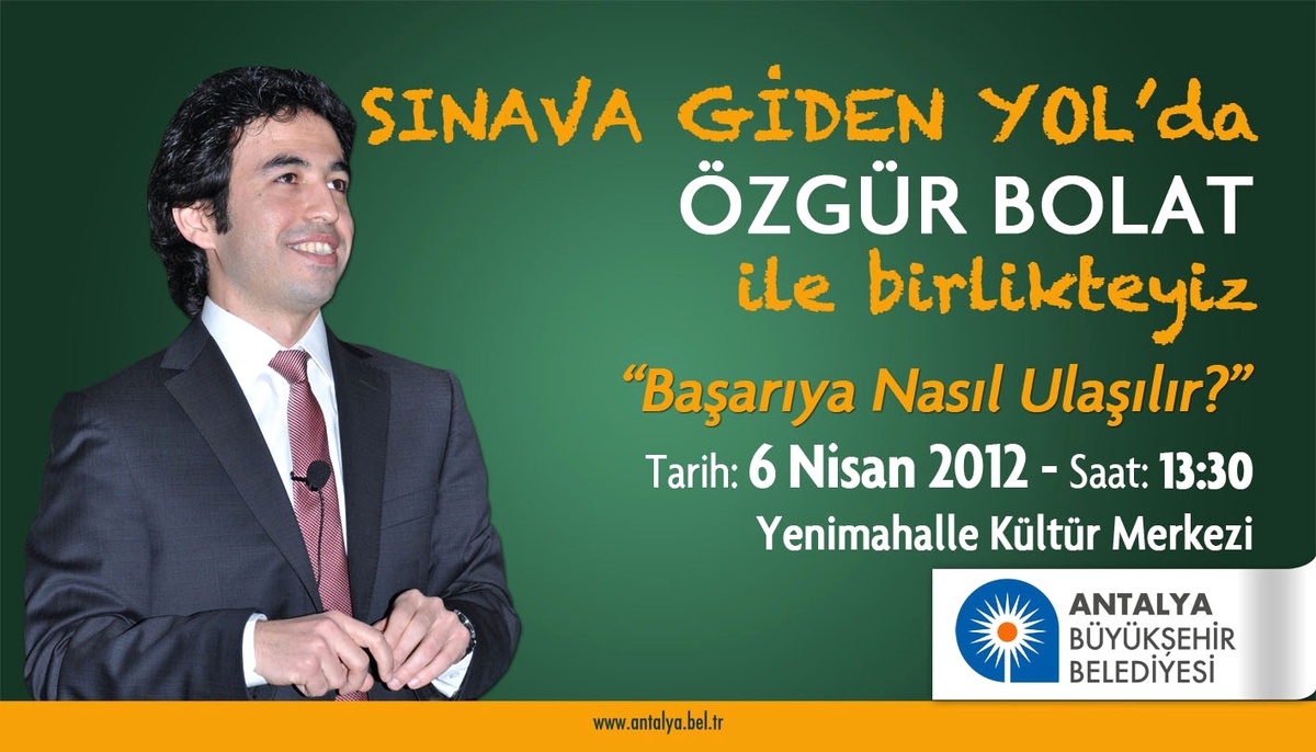 Bolat Öğrencilere Başarıya Giden Yolu Anlatacak
