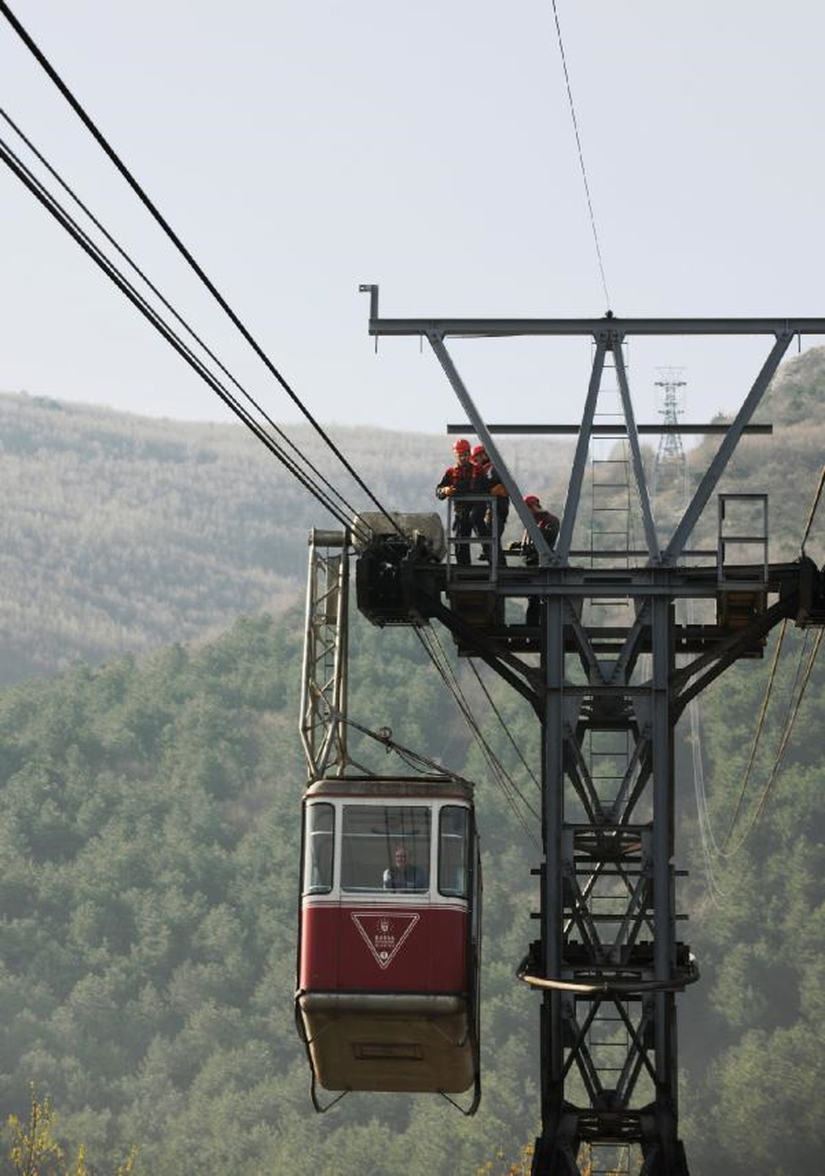 Cambaz Değil Teleferik Bakım İşçisi