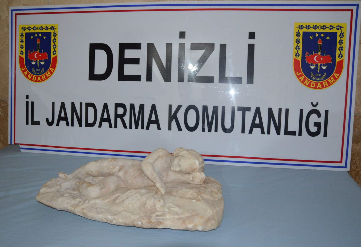 Denizli'de Tarihi Eser Operasyonu