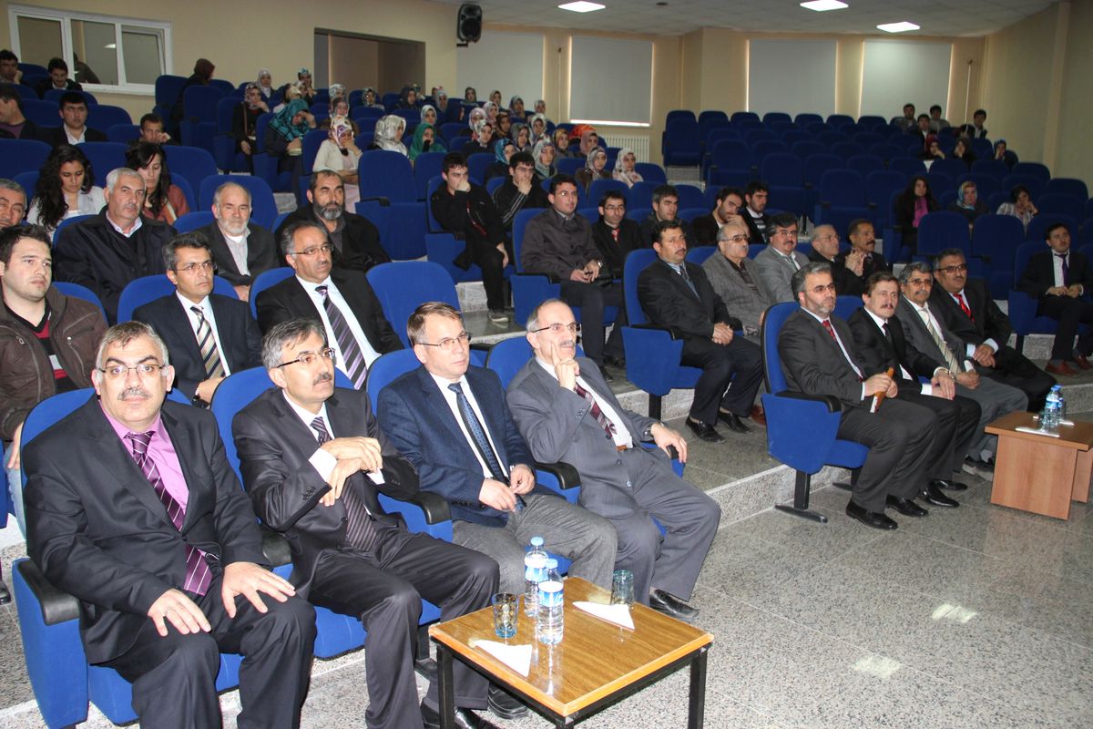 E.ü'de 'Hz. Peygamber ve Kardeşlik' Konferansı
