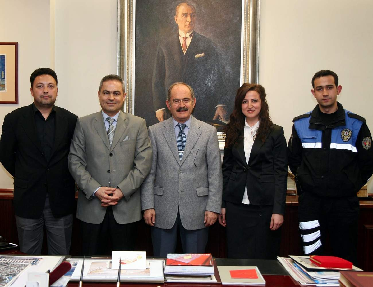 Emniyet Müdürlüğü\'nden Büyükşehir\'e Ziyaret
