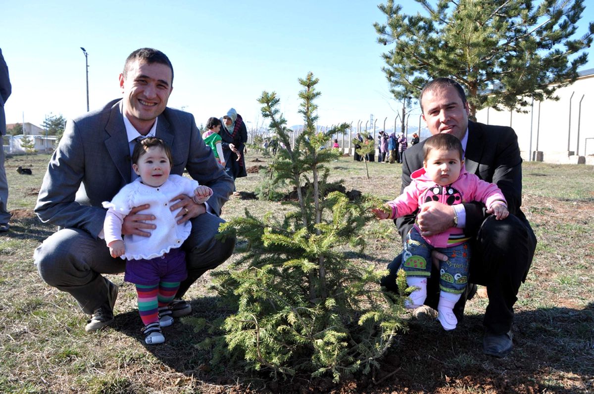 Eüaş Çalışanları Aile Boyu Fidan Dikti