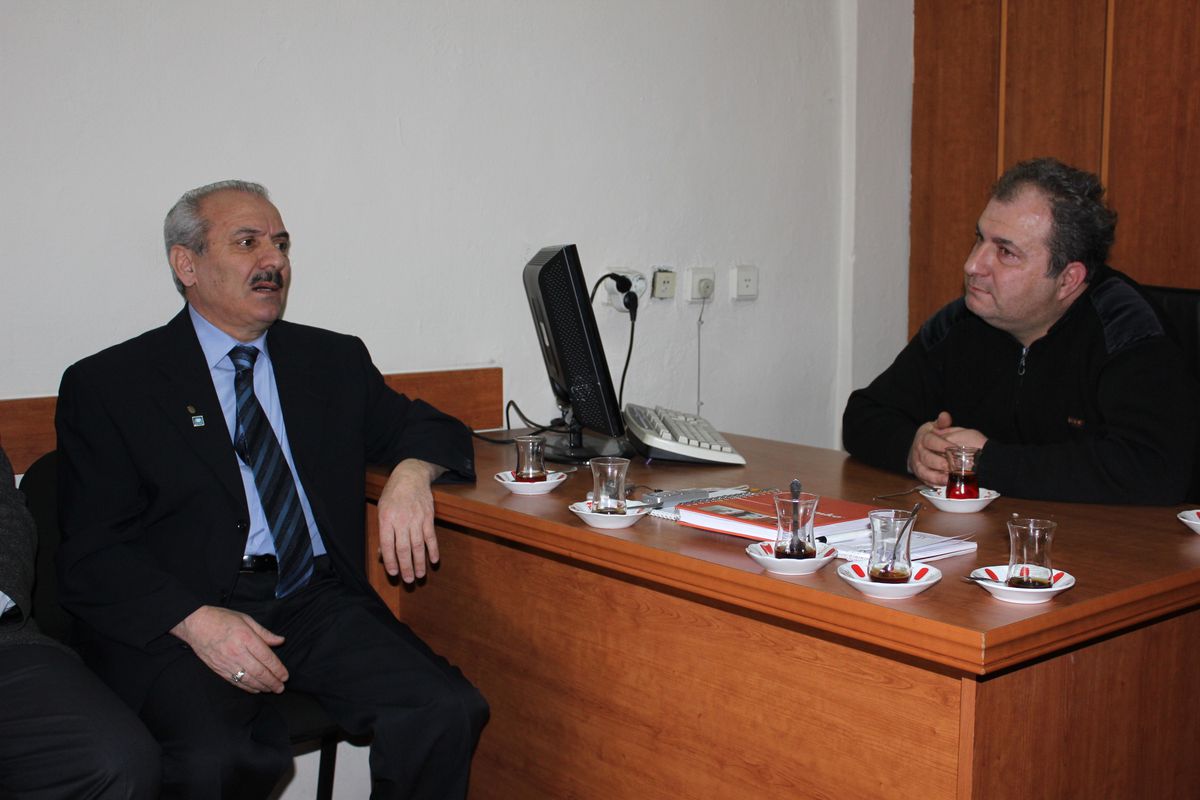 Has Parti İl Başkanı Rıfkı Esengün, Kgd'yi Ziyaret Etti