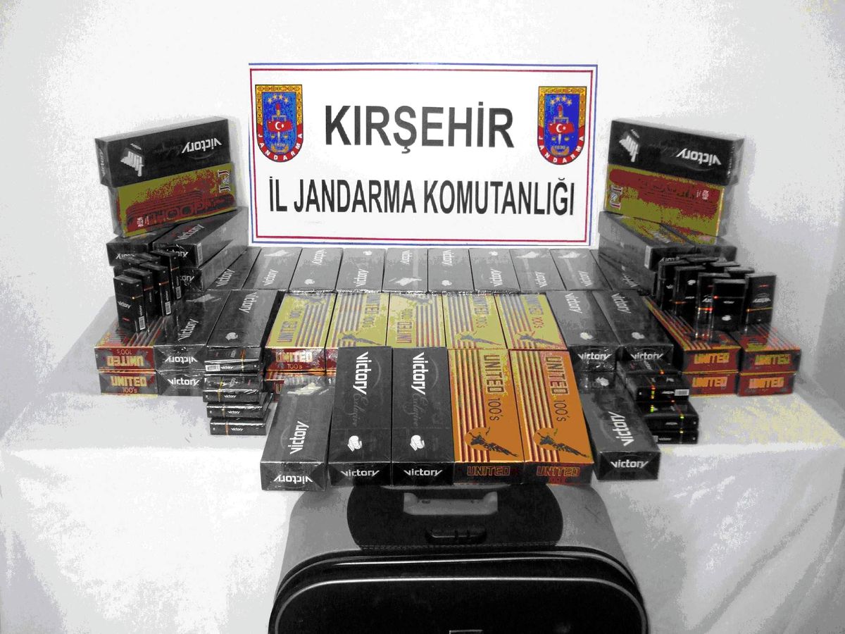 Jandarmadan Kaçak Sigara Operasyonu