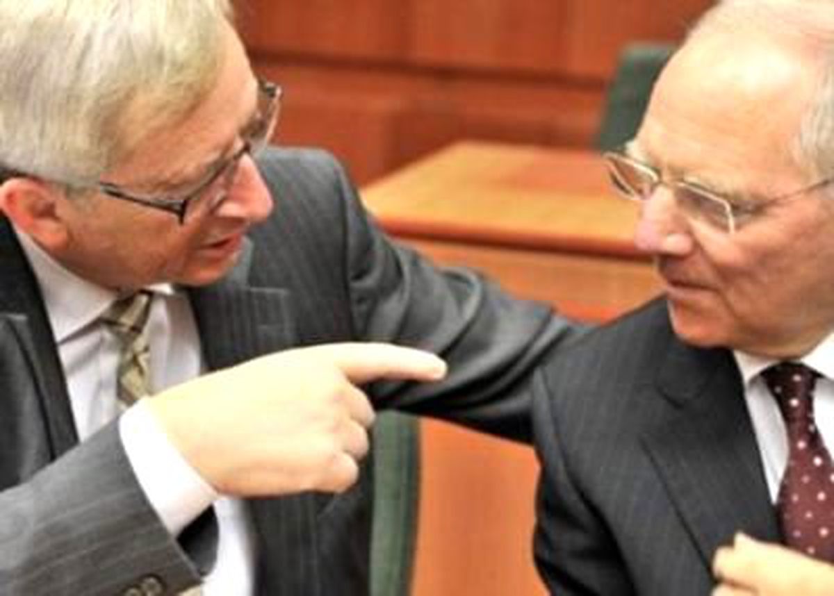 Juncker\'de Schaeuble\'ye Destek