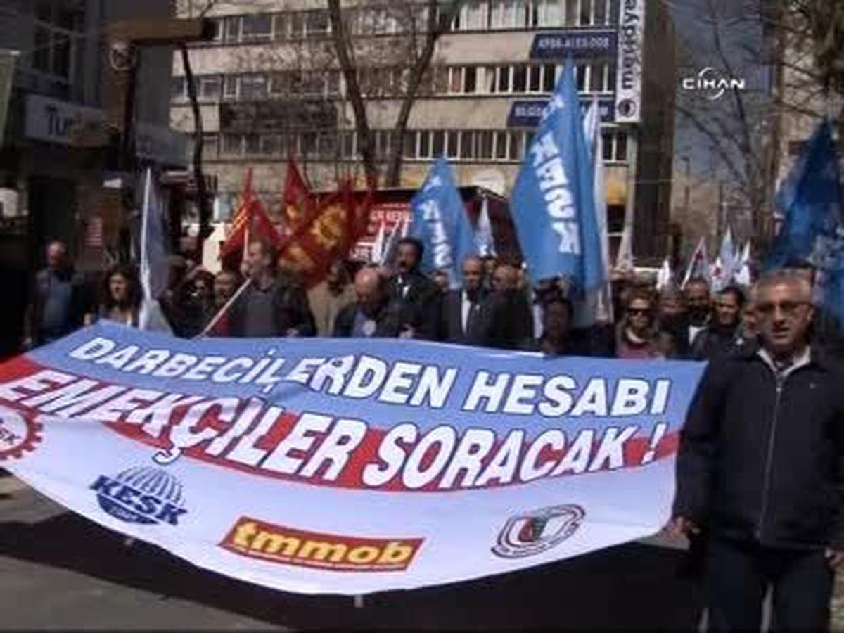Kesk ABD Büyükelçiliği\'ne Yürüdü