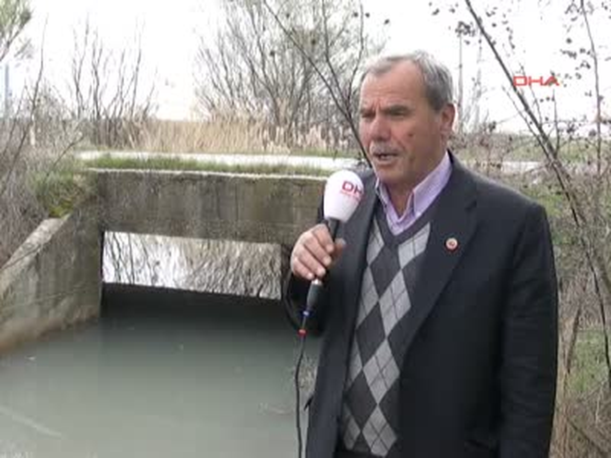 Köylülerden Kirlenen Dere Tepkisi