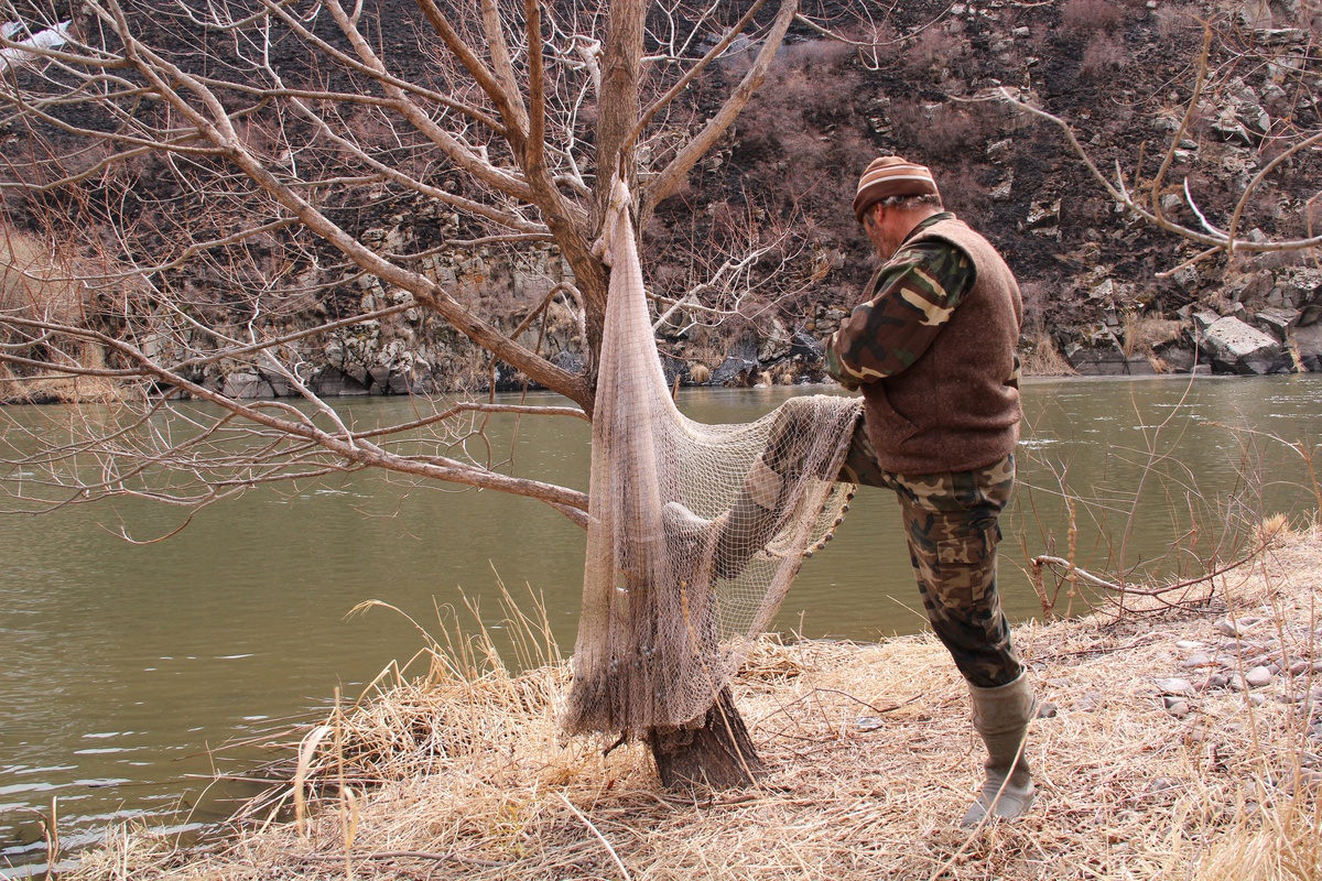 Kura Nehri Balıkçıları Hazırlığa Başladı