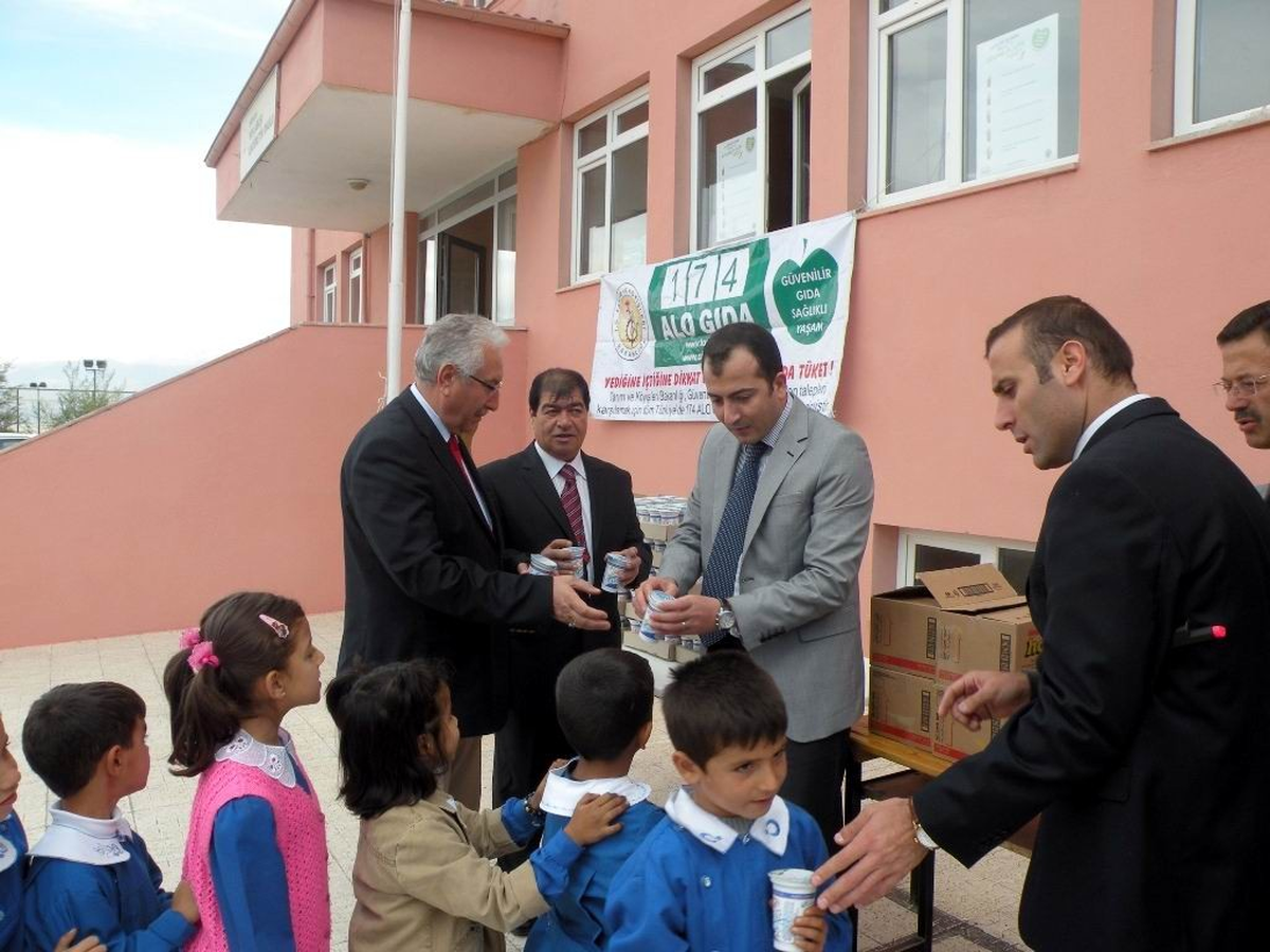 Okul Sütü Projesi Başlıyor