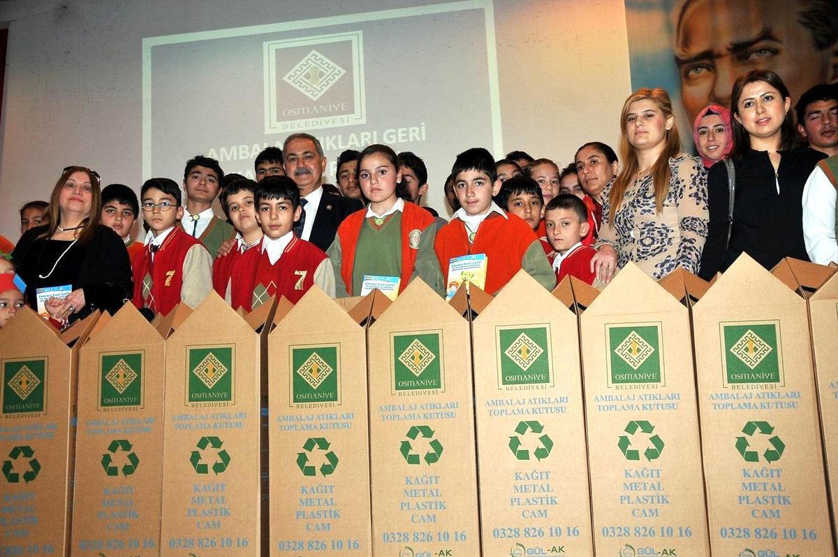 Osmaniye'de Geri Dönüşüm Projesi
