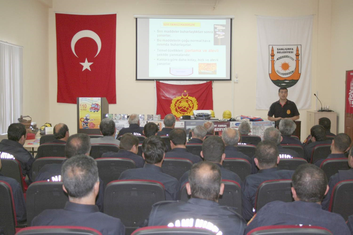 Şanlıurfa İtfaiyesine Eğitim Semineri