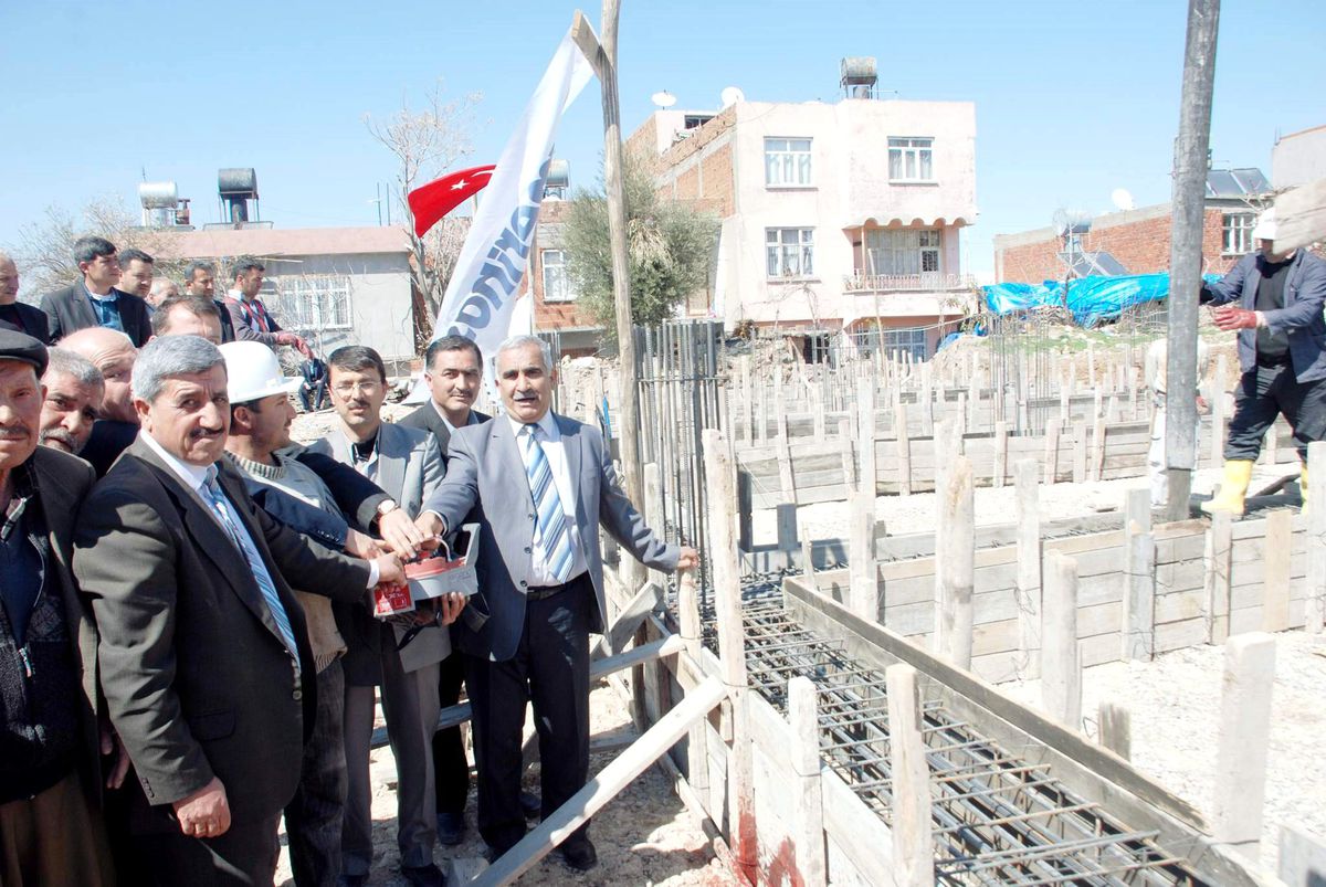 Ali Erdemoğlu Taziye Evi\'nin Temeli Atıldı