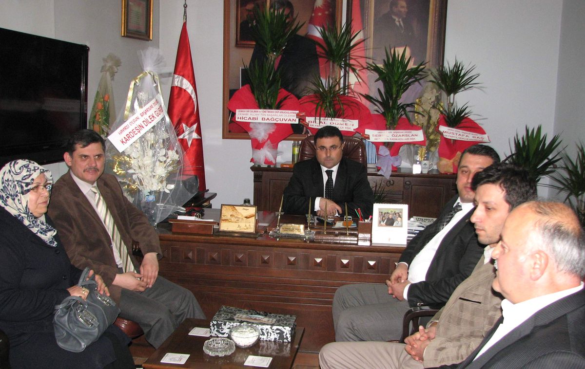 Aydınlı ile Çilez'den, AK Parti İl Başkanı Salman'a Ziyare
