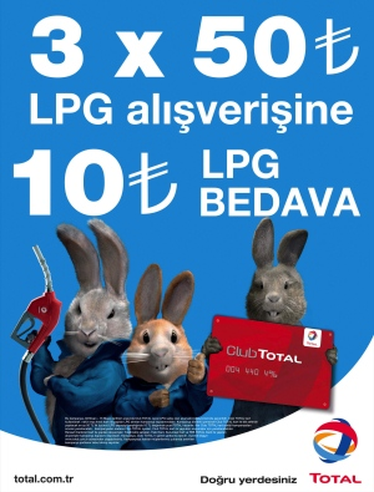 Club Total İle 10 Tl Bedava Lpg Kampanyası Başlıyor