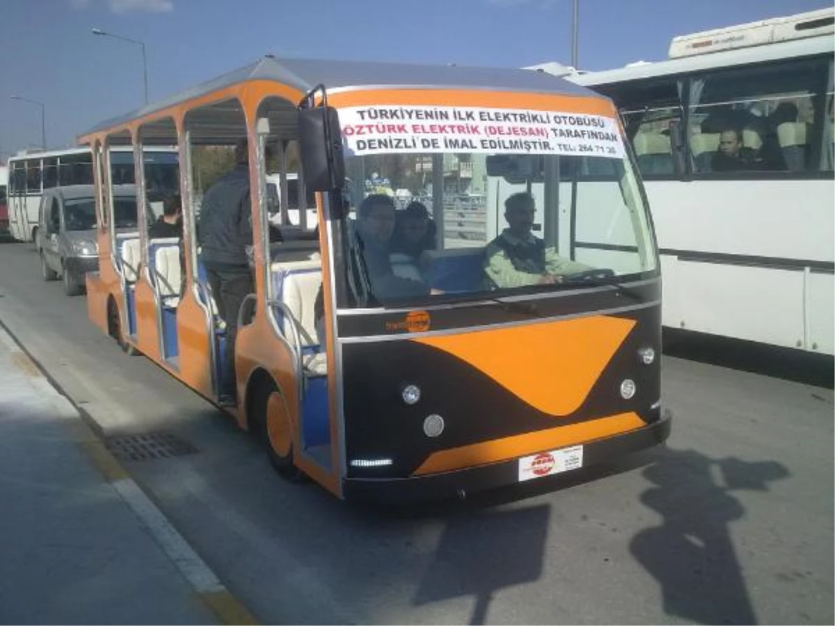 Türkiye\'nin İlk Elektrikli Otobüsü