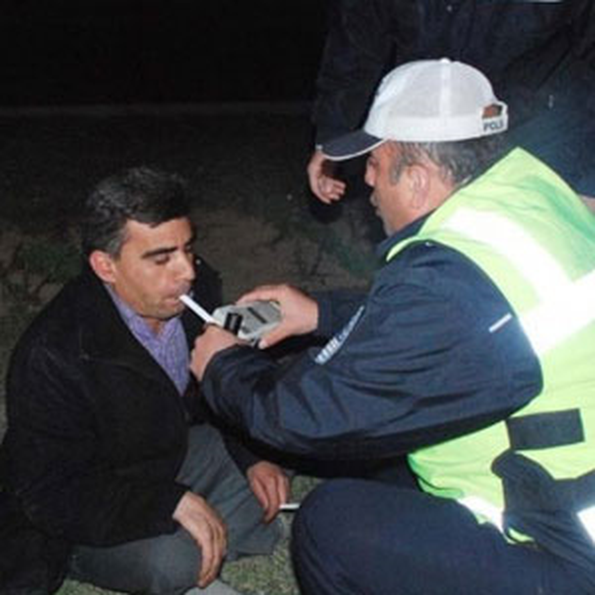 Ehliyetsiz Sürücü Kaza Yapınca Yakalandı