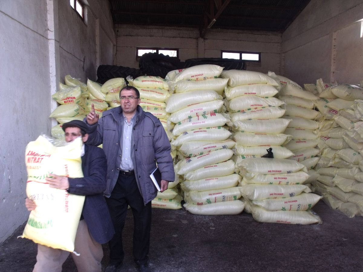 Hasat Sonu Kredili Gübre Satışları Başladı