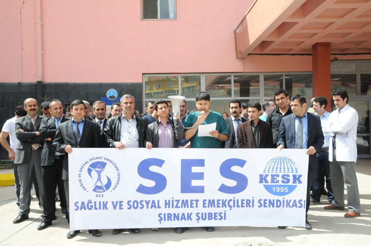 Şırnak Ses Şubesi Döner Sermaye Ödenmemesine Tepki Gösterdi