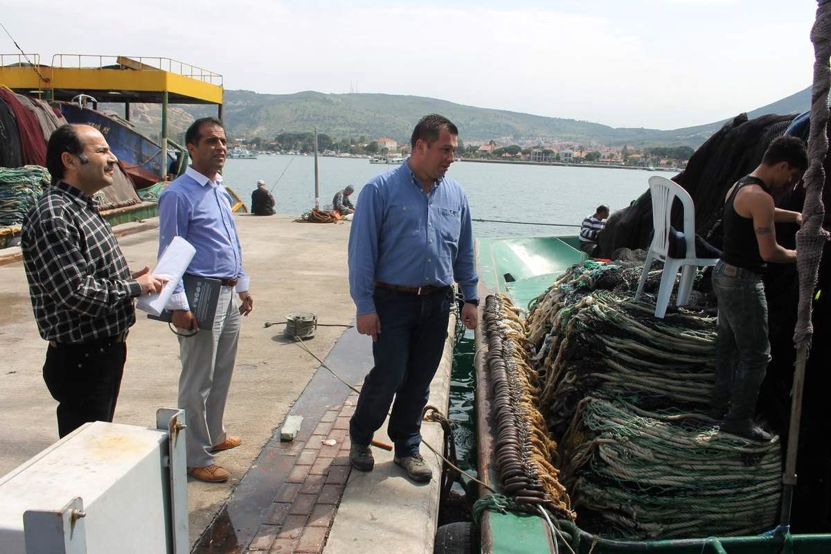 Balıkçı Gemilerine Hijyen Denetimi