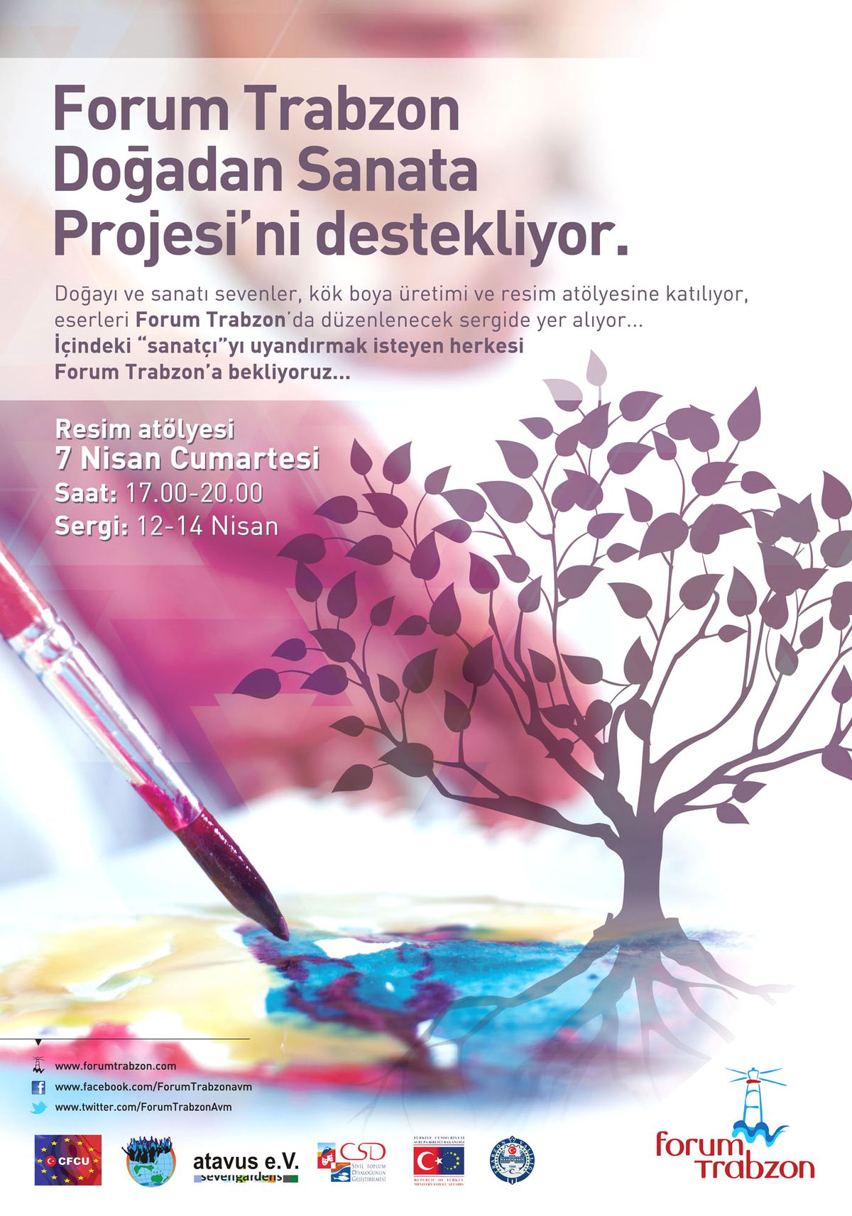 Forum Trabzon\'dan Sanata Destek