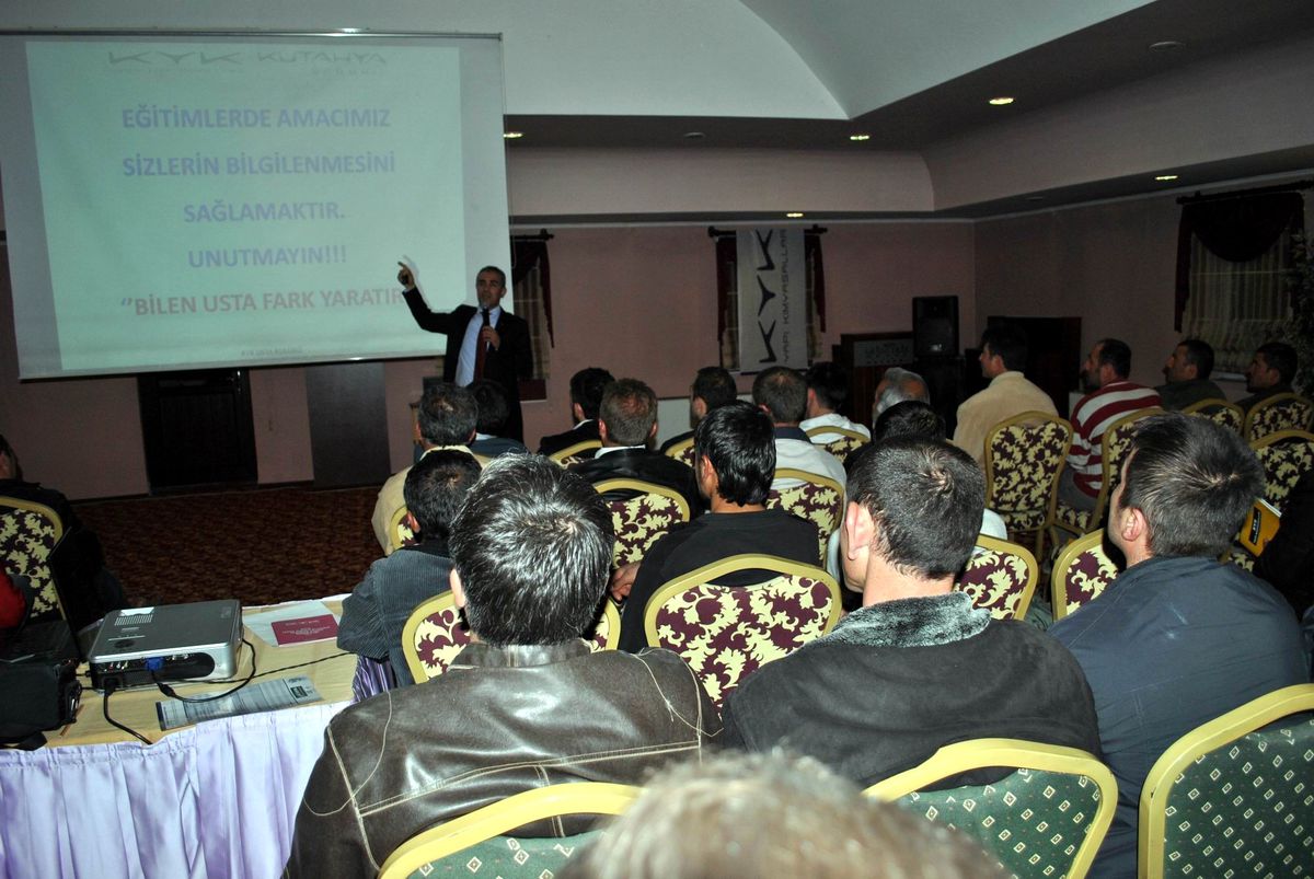Usta Eğitim Semineri Başarılı Geçti